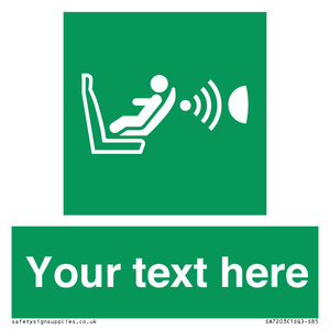 Custom safe condition child seat presence orientation detection system